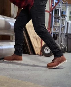 Keen Women's San Jose 6" Boot (Soft Toe) | Gingerbread/Off White -Shoe Sale Store SDD 496 PDP SanJose 1024570 Right Image