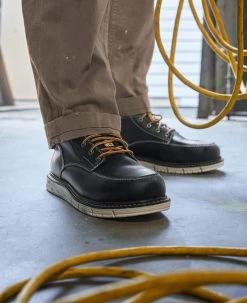 Keen Men's CSA San Jose 6" Waterproof Boot (Aluminum Toe) | Black/Off White 17 Keen Men's CSA San Jose 6" Waterproof Boot (Aluminum Toe) | Black/Off White -Shoe Sale Store SDD 496 PDP SanJose 1027083 Right Image