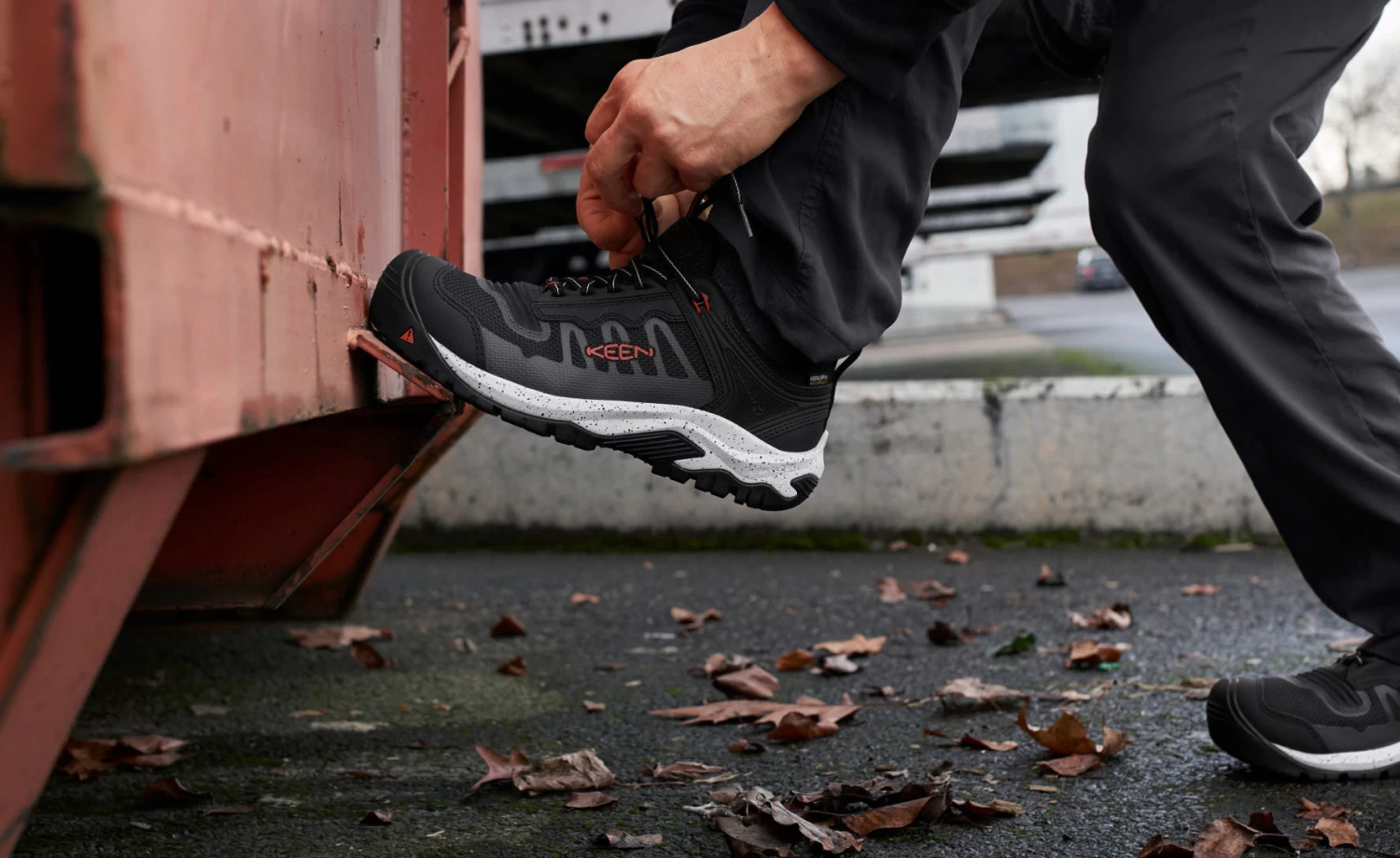 Keen Men's Reno KBF Waterproof (Carbon-Fiber Toe) | Brindle/Morel 7 Keen Men's Reno KBF Waterproof (Carbon-Fiber Toe) | Brindle/Morel - Image 7