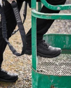 Keen Men's Reno KBF Waterproof Mid (Soft Toe) | Black/Black -Shoe Sale Store SDD 506 PDP Reno 1027111 Left Image