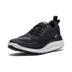 Keen Men's WK400 Walking Shoe | Black/White -Shoe Sale Store a2d1a8e5f46ee3a2f44340784632e7e72660d3bf
