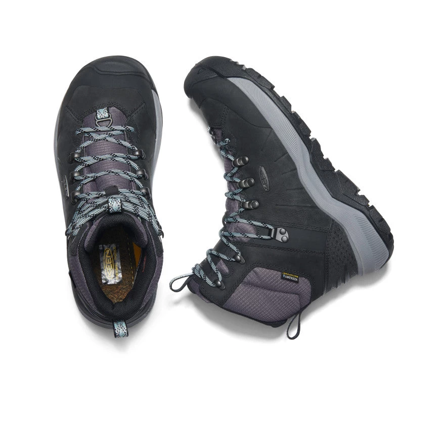 Keen Women's Revel IV Polar Waterproof Boot | Black/Harbor Gray 4 Keen Women's Revel IV Polar Waterproof Boot | Black/Harbor Gray - Image 4