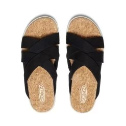 Keen Women's Elle Mixed Slide | Black/Birch -Shoe Sale Store b3c60c6d3a1c989ea0666aa49a09d2ec2bde17f1