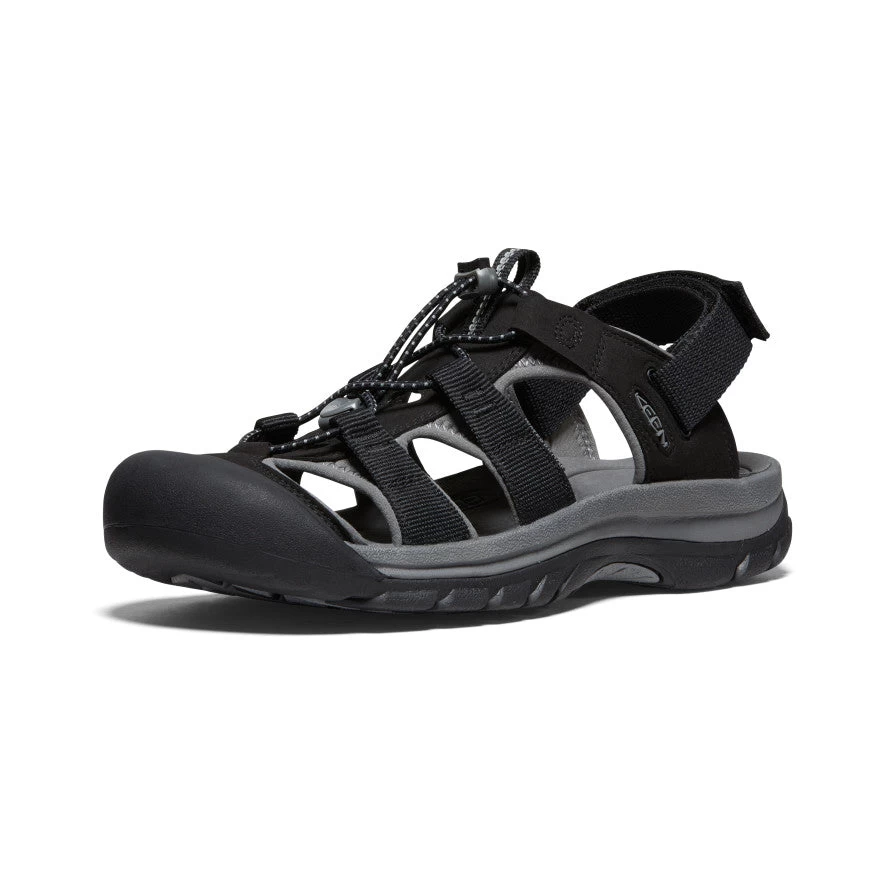 Keen Men's Rapids H2 Sandal | Black/Steel Grey 3 Keen Men's Rapids H2 Sandal | Black/Steel Grey - Image 3