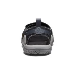Keen Big Kids' Knotch River Open-Toe | Black/Steel Grey -Shoe Sale Store b7f746fd9a2d1369242b8d000422c9784ab7593c