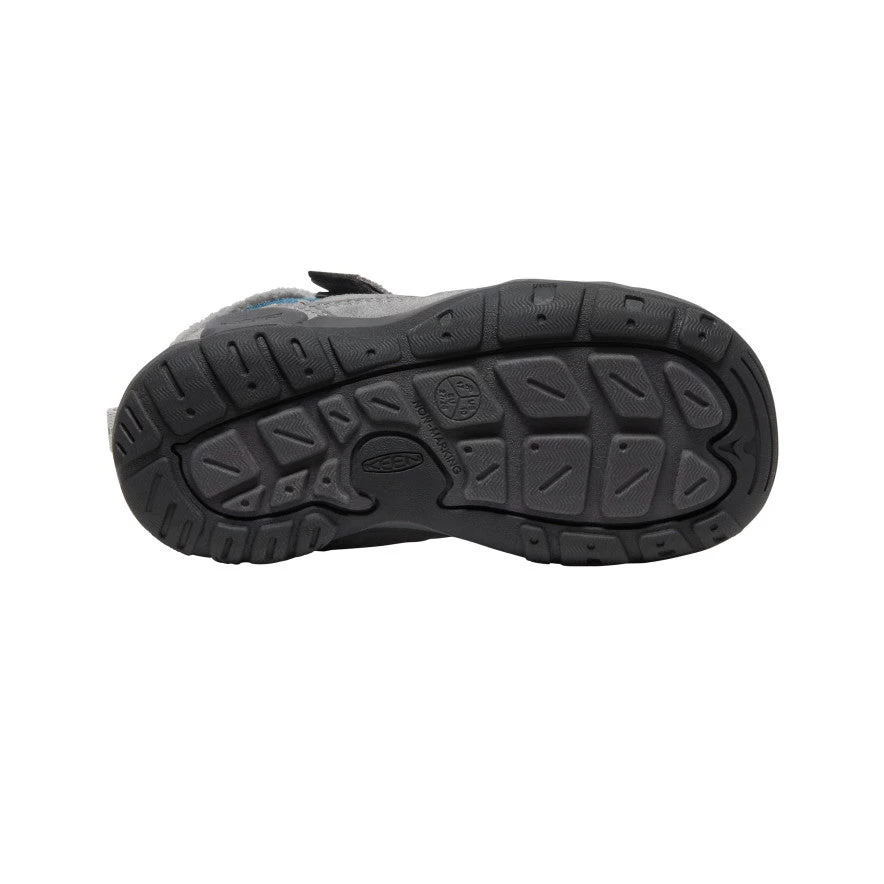 Keen Little Kids' Knotch Chukka | Steel Grey/Blue Wing Teal 4 Keen Little Kids' Knotch Chukka | Steel Grey/Blue Wing Teal - Image 4