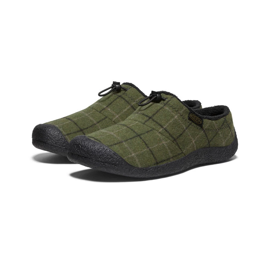 Keen Men's Howser III Slide | Dark Olive Plaid 2 Keen Men's Howser III Slide | Dark Olive Plaid - Image 2