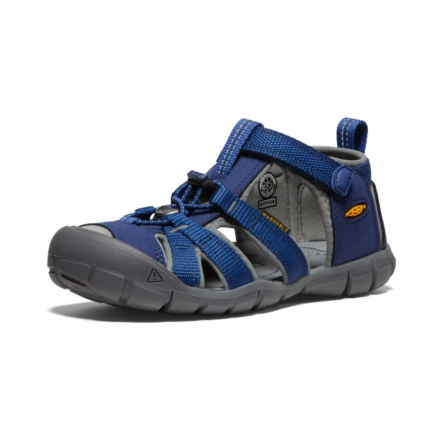 Keen Big Kids' Seacamp II CNX | Blue Depths/Gargoyle 3 Keen Big Kids' Seacamp II CNX | Blue Depths/Gargoyle - Image 3