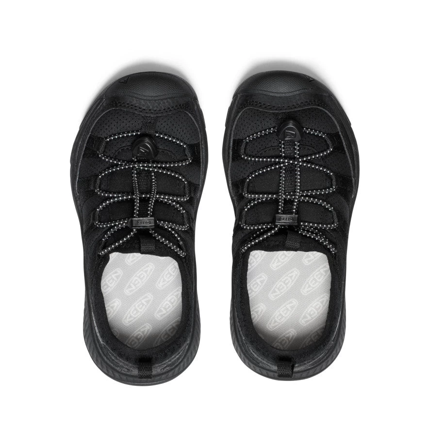 Keen Little Kids' Motozoa Sneaker | Black/Black 4 Keen Little Kids' Motozoa Sneaker | Black/Black - Image 4