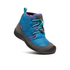 Keen Big Kids' Howser II Waterproof Chukka | Mykonos Blue/Atlantis -Shoe Sale Store c5810baa289926dd3e1b7dfea6e1080d0b814b86
