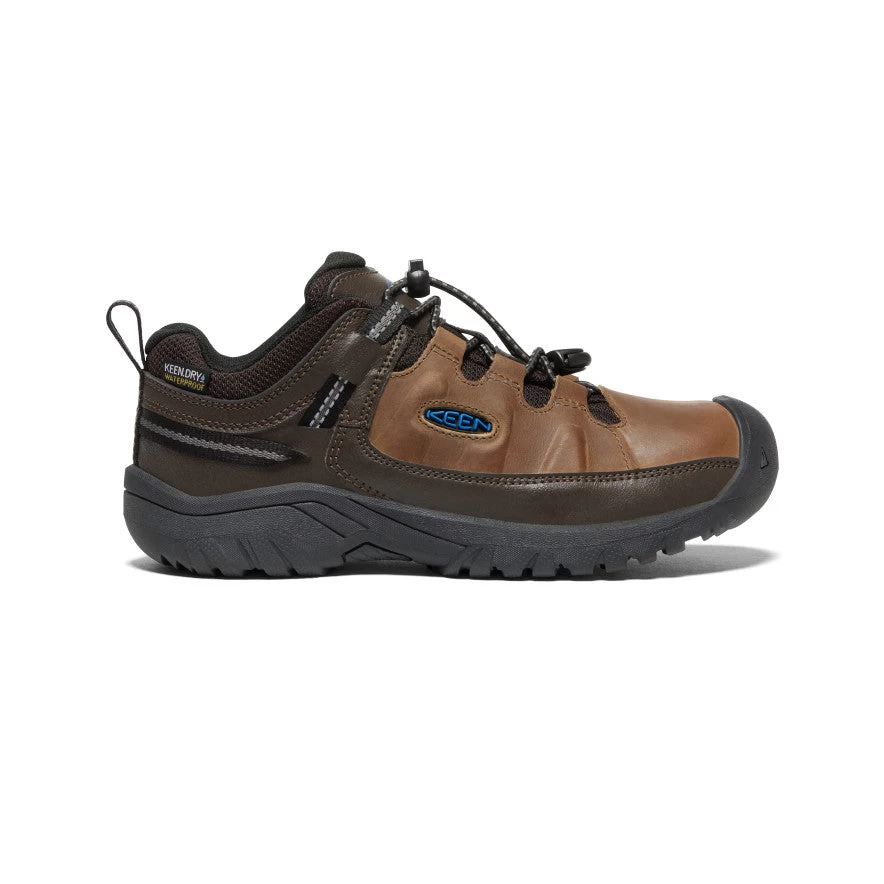 Keen Big Kids' Targhee Waterproof Shoe | Coffee Bean/Bison 1 Keen Big Kids' Targhee Waterproof Shoe | Coffee Bean/Bison