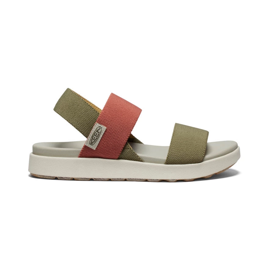 Keen Women's Elle Backstrap Sandal | Martini Olive/Baked Clay 1 Keen Women's Elle Backstrap Sandal | Martini Olive/Baked Clay
