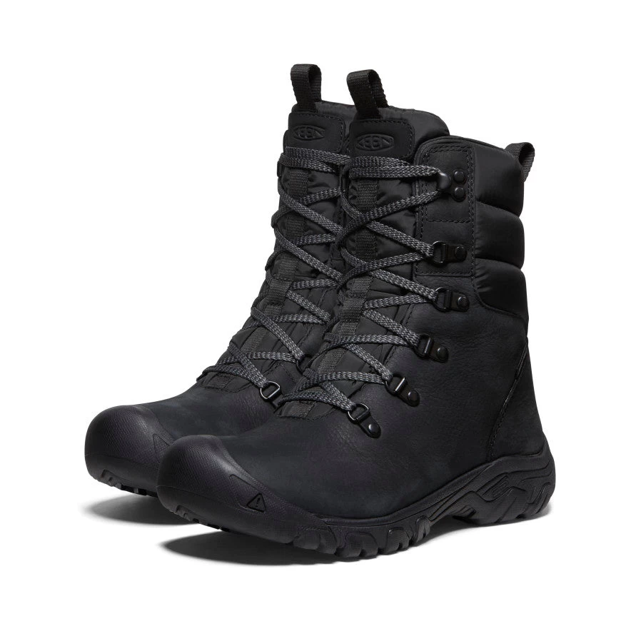Keen Women's Greta Waterproof Boot | Black/Black 2 Keen Women's Greta Waterproof Boot | Black/Black - Image 2