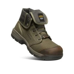 Keen Men's Roswell Mid (Carbon-Fiber Toe) | Military Olive/Black Olive -Shoe Sale Store dda2d1106f304c681a14329a7ef279c96505cf21