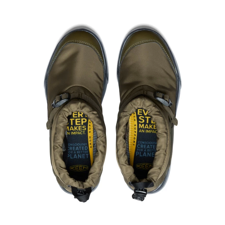 Keen Women's Hoodromeo Waterproof Slip-On Boot | Dark Olive/Black 4 Keen Women's Hoodromeo Waterproof Slip-On Boot | Dark Olive/Black - Image 4