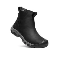 Keen Women's Greta Waterproof Chelsea | Black/Steel Grey -Shoe Sale Store ea96f4f4857dc206db4ee84c2d1c0a5b98c0e421