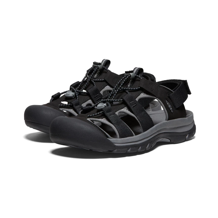 Keen Men's Rapids H2 Sandal | Black/Steel Grey 2 Keen Men's Rapids H2 Sandal | Black/Steel Grey - Image 2
