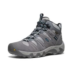 Keen Women's Headout Waterproof Hiking Boot | Steel Grey/Blue Heaven -Shoe Sale Store f19ee28ff5c3a0fa00d3ea581523413aa385035d
