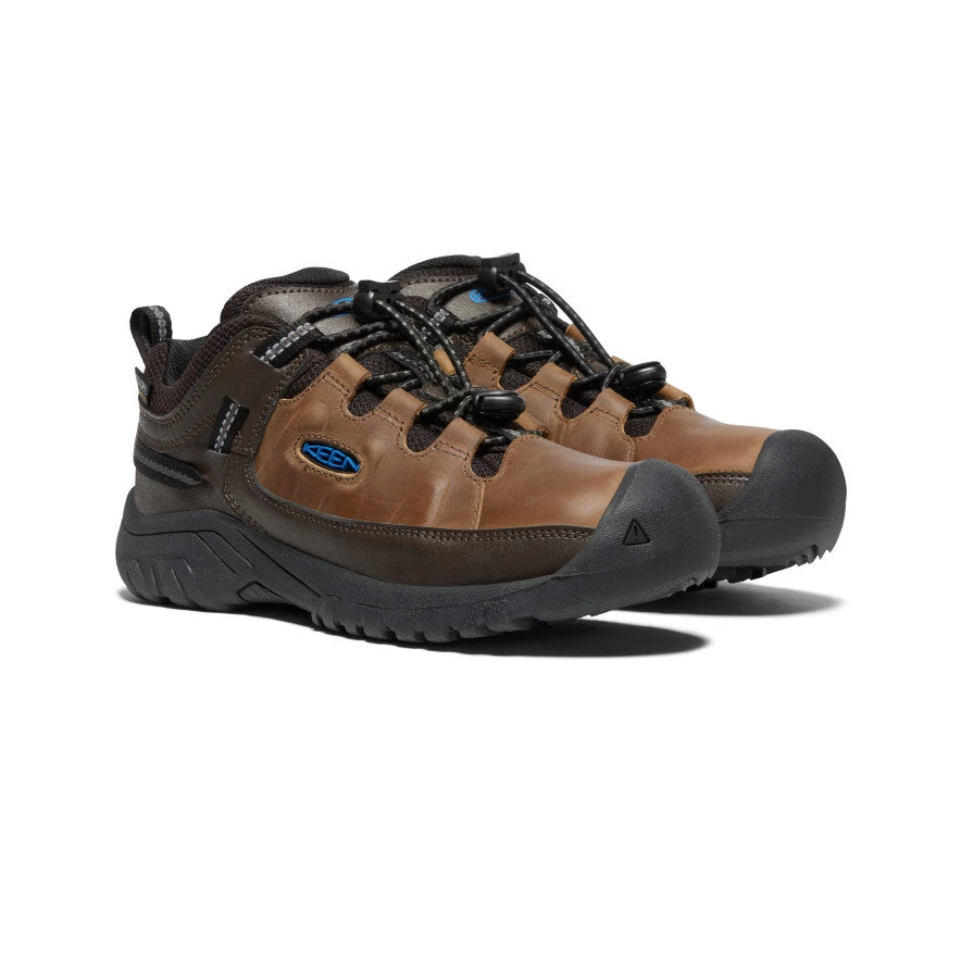 Keen Big Kids' Targhee Waterproof Shoe | Coffee Bean/Bison 2 Keen Big Kids' Targhee Waterproof Shoe | Coffee Bean/Bison - Image 2