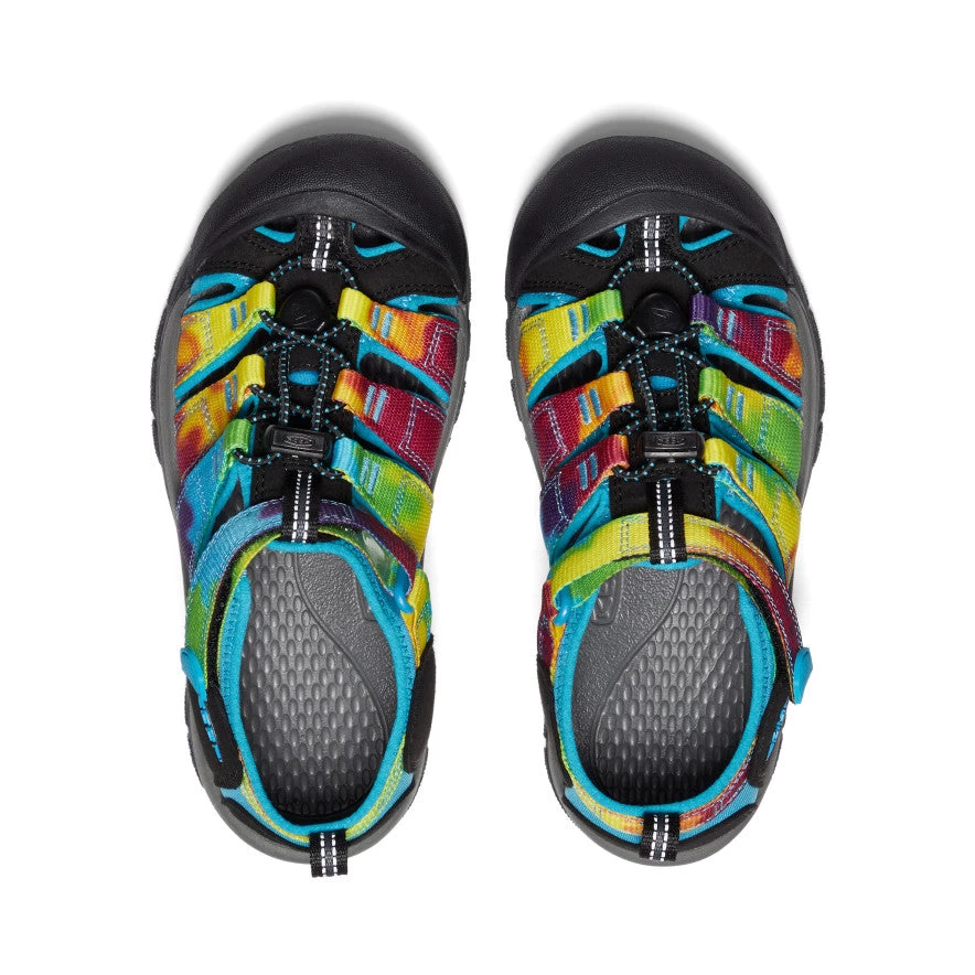 Keen Big Kids' Newport H2 | Rainbow Tie Dye 4 Keen Big Kids' Newport H2 | Rainbow Tie Dye - Image 4