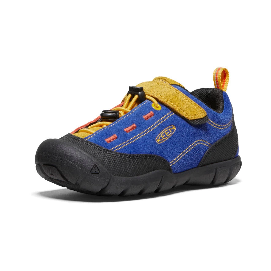 Keen Little Kids' Jasper II Sneaker | Surf/Orange 3 Keen Little Kids' Jasper II Sneaker | Surf/Orange - Image 3