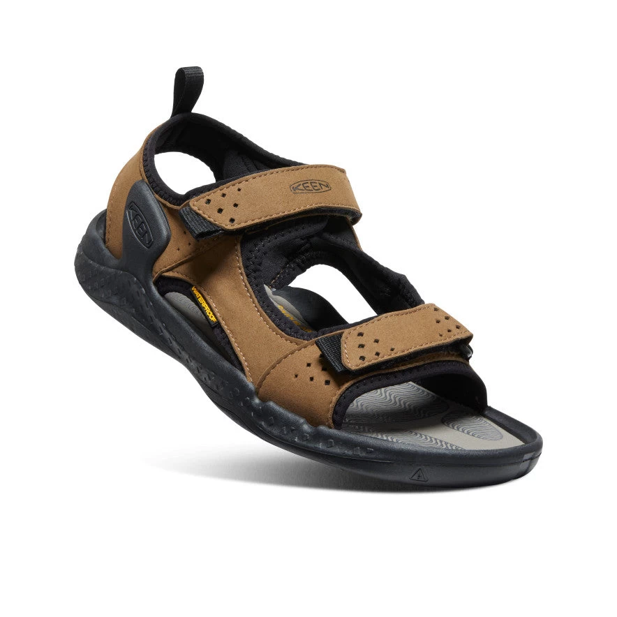Keen Men's Drift Creek Two-Strap Sandal | Bison/Black 3 Keen Men's Drift Creek Two-Strap Sandal | Bison/Black - Image 3