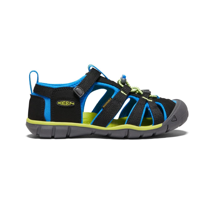 Keen Little Kids' Seacamp II CNX | Black/Brilliant Blue 1 Keen Little Kids' Seacamp II CNX | Black/Brilliant Blue