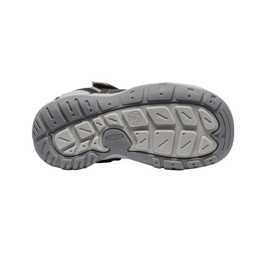 Little Kids' Knotch Peak Sneaker | Black/KEEN Yellow 4 Little Kids' Knotch Peak Sneaker | Black/KEEN Yellow - Image 4