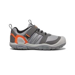 Keen Big Kids' Knotch Peak Sneaker | Magnet/Safety Orange